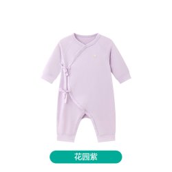 全棉时代 2025秋婴儿益生菌风柔棉连体服