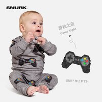 SNURK 荷兰进口婴儿连体衣纯棉宝宝爬爬服秋季冬款男女婴幼儿长袖