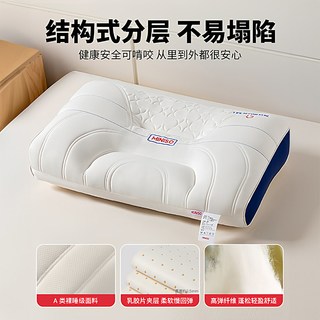 名创优品 乳胶记忆棉护颈枕芯