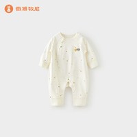 wismorni 婴儿连体衣春秋宝宝纯棉衣服长袖婴幼儿哈衣爬服早秋睡衣