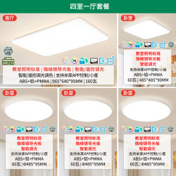 雷士 全光谱护眼 进口普瑞白雪max 160w四室一厅【包安装】