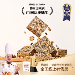 碧翠园 全麦坚果厚切吐司千层面包糕点营养早餐代餐休闲零食短保