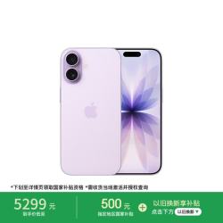 Apple iPhone 17 5G手机 8GB+256GB 薰衣草紫色