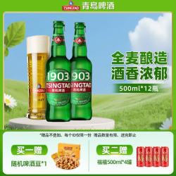 青岛啤酒 经典1903 500ml*12瓶 整箱装