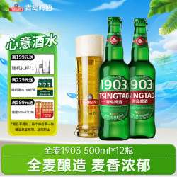青岛啤酒 经典1903 500ml*12瓶 整箱装