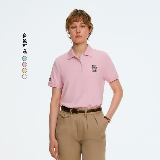 限尺码：TEENIE WEENIE 女士刺绣短袖POLO衫