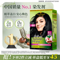 施华蔻 怡然染发霜 #2.0闪亮珍珠黑 1盒