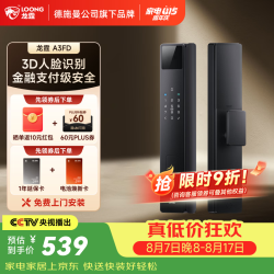 龙霆 A3FD 人脸识别 全自动电子锁