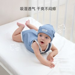 DOMIAMIA 竹凉衣婴儿包屁衣新生儿背心宝宝连体衣竹纤维春夏