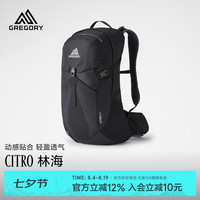 格里高利 CITRO林海户外运动背囊男大容量旅行徒步登山包 CITRO林海 24L-黑色 ALL