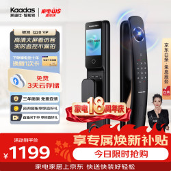 凯迪仕 K20 Max精英版 智能门锁 太空灰