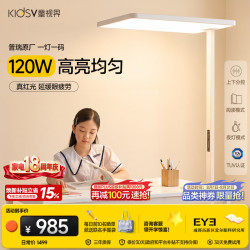 童视界 普瑞红光护眼大路灯 全光谱 120W 落地台灯