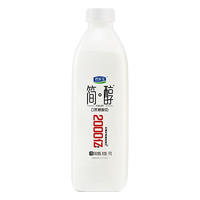 君乐宝 简醇 0蔗糖酸奶 1kg/瓶