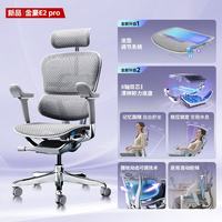 Ergonor 保友金豪E2 Pro人体工学椅 办公椅电脑椅 银白网