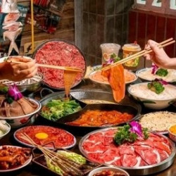 火锅2-3人餐｜含肥牛卷+羊肉卷+主食