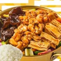 特色牛蛙单人焖锅