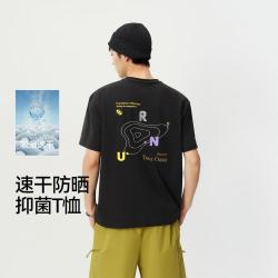 森马 速干防晒抑菌 短袖T恤