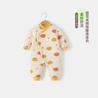儿童连体衣秋冬保暖加厚柔软亲肤棉质宝宝儿童家居服连体衣