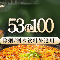53代100元