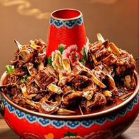 移动端：元南门涮肉 羊蝎子火锅2-3人餐·3斤羊蝎子