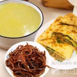 猪肉饼5选1单人餐（含玉米粥/小咸菜）