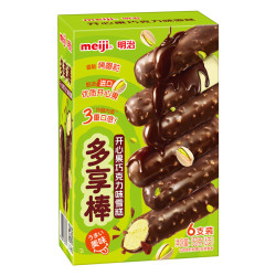 明治 开心果巧克力味 冰淇淋雪糕 25g*6支