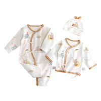 88VIP：童葵 新生婴幼儿衣服a类纯棉宝宝春夏季连体衣空调服哈衣满月初生必备