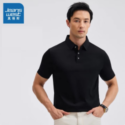 真维斯 男士清爽速干短袖polo衫