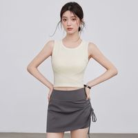 运动内衣女士夏季新款瑜伽服健身背心一体式跑步普拉提训练服上衣