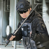 忍者风 三代悍马三节棍车载破窗器户外健身应急保护棍登山杖 达人专属
