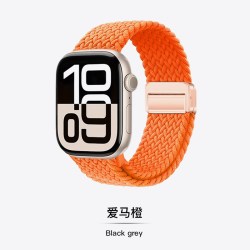 匠戴 适用华为FIT5表带WatchFIT4手表智能fit3运动新款pro男士腕带夏天替换带FIT2磁吸表链女编织透气