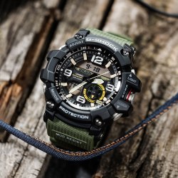 CASIO 手表男款小泥王gshock陆之悍者运动防水电子表GG1000