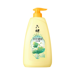 六神 艾叶健肤沐浴露1L
