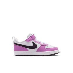 NIKE 童鞋男女童休闲板鞋COURT BOROUGH魔术贴运动鞋小童