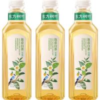 农夫山泉 东方树叶900ml无糖茶饮料大瓶畅饮0糖0脂0卡解渴试用装尝鲜装 陈皮白茶900ml*3瓶