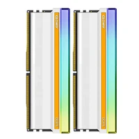 光威 神策RGB系列 DDR5 6400MHz RGB 台式机内存 灯条 皓月白 16GB