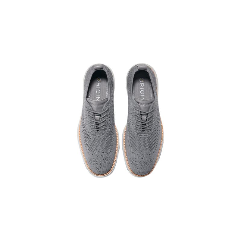 Cole Haan 歌涵 C41652 复古针织低帮牛津鞋