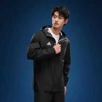 adidas 足球训练运动连帽夹克外套男装adidas阿迪达斯IK4010