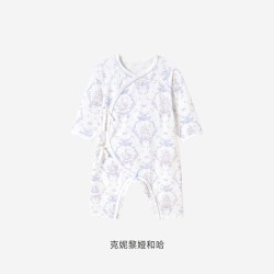 英氏 婴儿秋季连体衣宝宝长袖幼儿爬服新款四季新生儿衣服哈衣春秋