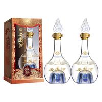 西凤酒 12年陈酿 52度凤香型白酒 500ml*2瓶 礼盒装
