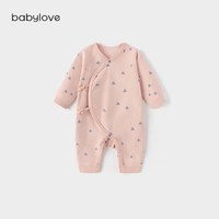 Babylove 婴儿连体衣春秋纯棉新生儿哈衣初生宝宝爬服