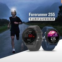 佳明 Forerunner 255 运动智能心率表 神秘灰 45.6mm