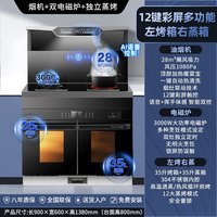 旺厨好太太 900集成灶 双电磁炉 配件：独立蒸烤