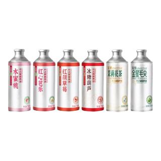 KINGSTAR 官方正品中式精酿信阳毛尖茉莉花茶龙井绿茶冰糖葫芦草莓体验装 金星毛尖中式精酿 1L 2罐 双瓶装