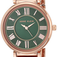 Anne Klein 游泳 手表 女士 日本石英 罗马数字 Classic