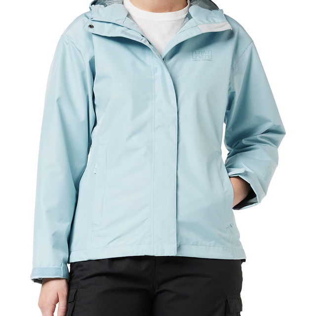 Helly Hansen 成人 男性 滑雪夹克 Seven J 防水防风透气雨衣 Helly Tech 保护 防水透气 快干内衬 可调节帽子 可调节袖口 下摆收紧绳 596 Navy 尺码3X-Large
