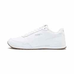 PUMJV|#Puma 中性成人 St Runner V2 Full L 运动鞋 (Puma White-gray Violet 09) 39 EU