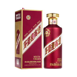 茅台 迎宾酒 53%vol 酱香型白酒 500ml 单瓶装