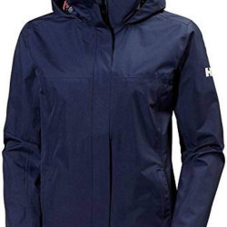 Helly Hansen 雨衣 Aden防水防风透气可收纳带帽雨衣夹克 597 Navy 尺码Small
