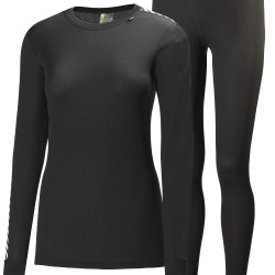 Helly Hansen HH 女士 舒适轻质套装,黑色,Small